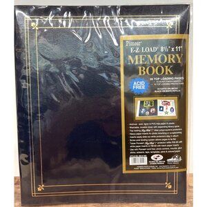 Pioneer E-Z Load Memory Book 20 Top-Loading Pages For Scrapbooking & Photos